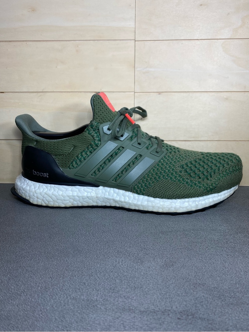 Adidas UltraBoost 1.0 Limited Olive Men's Size 9.5 Shoes Sneakers AF5837